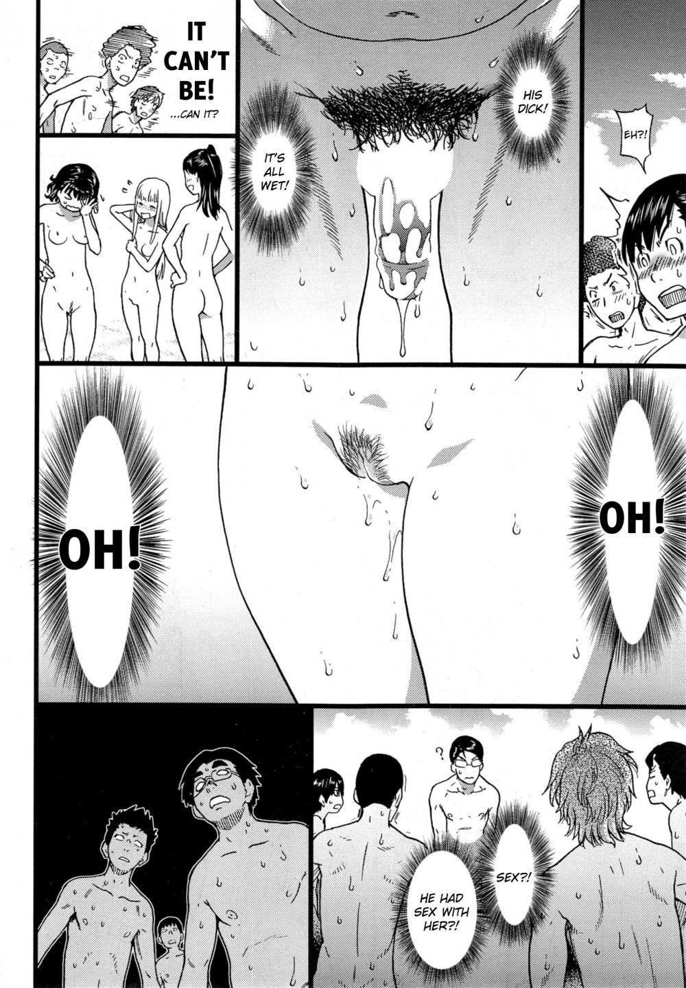 Hentai Manga Comic-Nudist Beach ni Shuugakuryokou de!!-Chapter 4-2